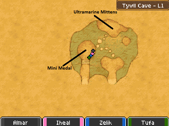 Tywll Cave L1 Part 2 Map